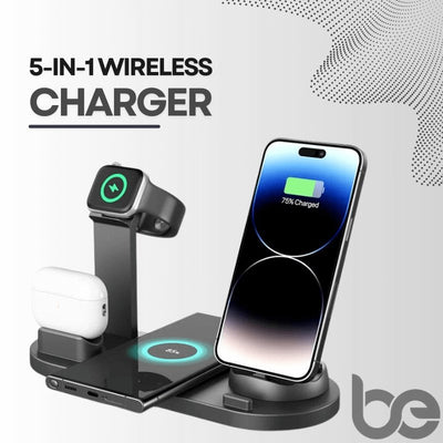 5-in-1 Wireless Charger for iPhone & Apple Watch - BEIPHONE