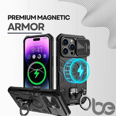 Premium Magnetic Armor pro case for iPhone - BEIPHONE