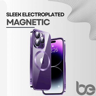Sleek Electroplated Magnetic iPhone Charging Case - BEIPHONE