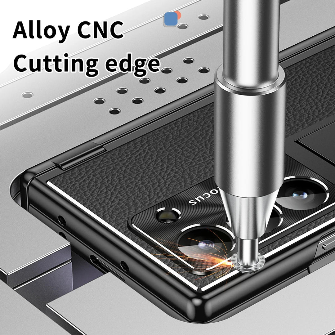 BEIPHONE™｜Leather Bracket Hinge Case for Galaxy Z Fold 6 - BEIPHONE